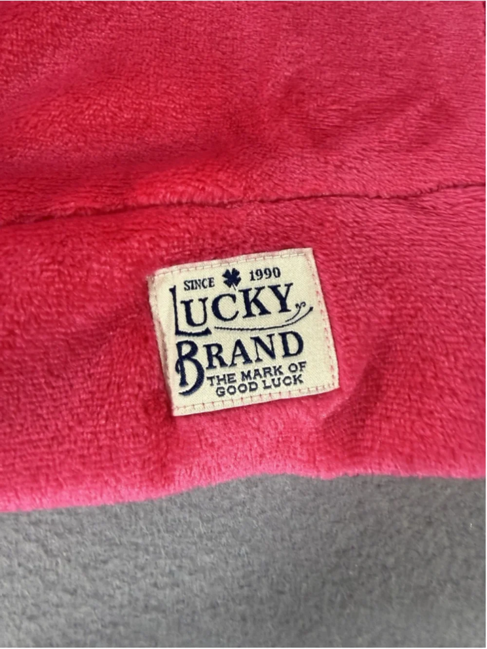 Lucky Brand Girls Fleece Hoodie & Leggings Set Size S 7/8 Pink Black Butterfly